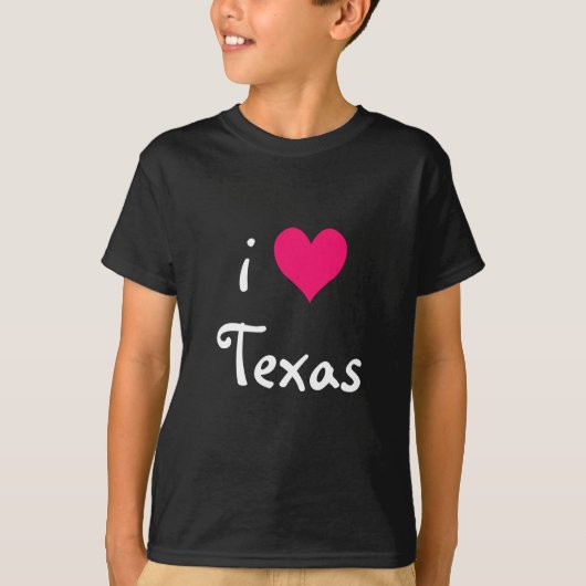 Ik hou van Texas Shirt (Voorkant)