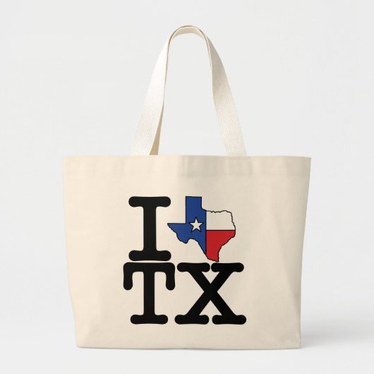 Ik hou van Texas tas (Voorkant)