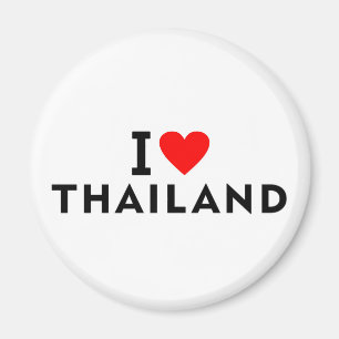 Ik hou van Thailand land zoals hart reizen toerism Magneet