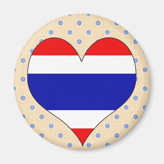 Ik hou van Thailand Magneet (Voorkant)
