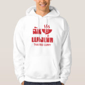 Ik hou van Thais rode curry Hoodie (Voorkant)