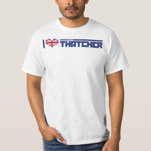 Ik hou van Thatcher T-shirt (Voorkant)