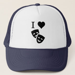 Ik hou van theater trucker pet