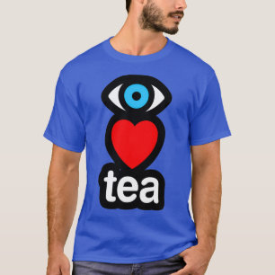 ik hou van theetverticaal t-shirt