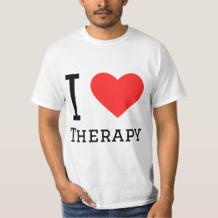 Ik hou van therapie t-shirt