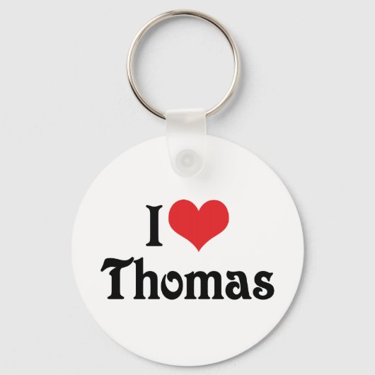Ik hou van Thomas Sleutelhanger (Voorkant)