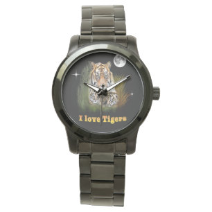 Ik hou van Tigers Horloge