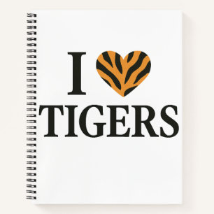 Ik hou van Tigers Notitieboek