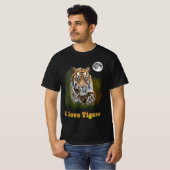 Ik hou van Tigers T-shirt (Voorkant volledig)