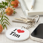 Ik hou van Tim Sleutelhanger (Voorkant Rechts)