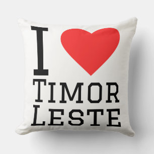 Ik hou van Timor-Leste Kussen