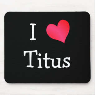 Ik hou van Titus Muismat
