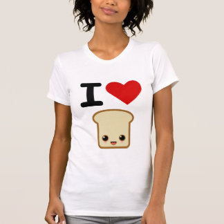 Ik hou van toast t-shirt