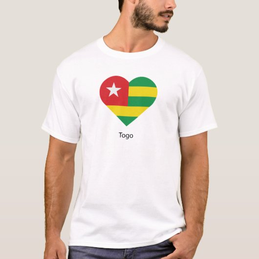Ik hou van Togo T-shirt (Voorkant)