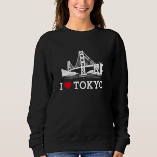 Ik hou van Tokyo Bridge Grap Gag Grappige Grap Lan Trui