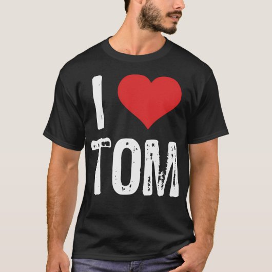 Ik hou van Tom T-shirt (Voorkant)