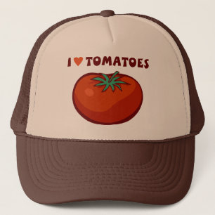 Ik hou van tomaten trucker pet