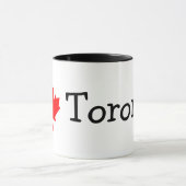 Ik hou van Toronto Mok (Midden)