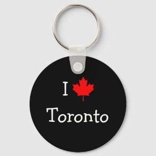Ik hou van Toronto Sleutelhanger