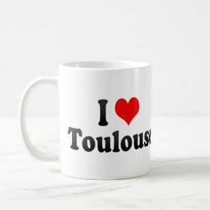 Ik hou van Toulouse, Frankrijk Koffiemok