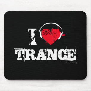 Ik hou van trance muismat