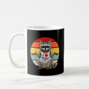 Ik hou van Trash Raccoon Trash Panda Koffiemok