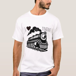 Ik hou van Treinen T-shirt