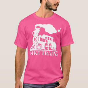 Ik hou van treinmachinist Gift 2 T-shirt