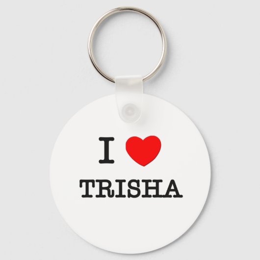 Ik hou van Trisha Sleutelhanger (Voorkant)