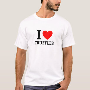 Ik hou van truffels t-shirt