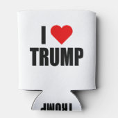 "Ik hou van TRUMP" Blikjeskoeler (Achterkant)