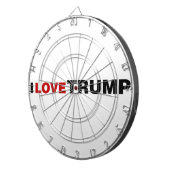 Ik hou van Trump Dartbord (Voorkant Rechts)