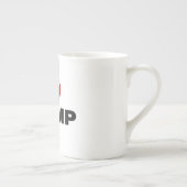 Ik hou van Trump Porselein Kop (Rechts)