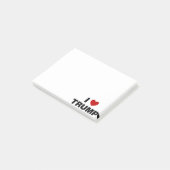 Ik hou van Trump Post-it® Notes (Schuin)
