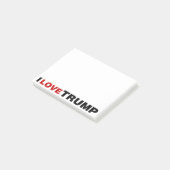 Ik hou van Trump Post-it® Notes (Schuin)