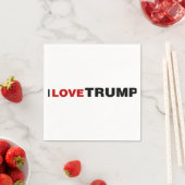 Ik hou van Trump Servet (Insitu)