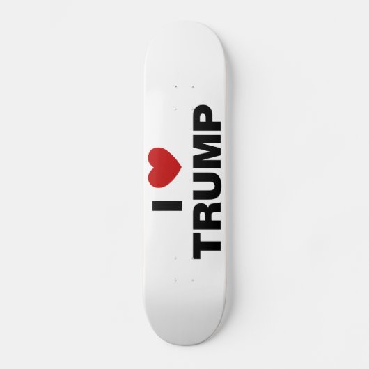 Ik hou van Trump Skateboard (Voorkant)
