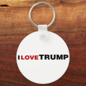 Ik hou van Trump Sleutelhanger (Achterkant)
