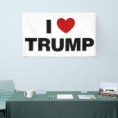 Ik hou van Trump Spandoek (Beurs)