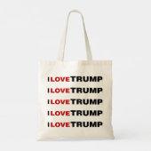 Ik hou van Trump Tote Bag (Achterkant)