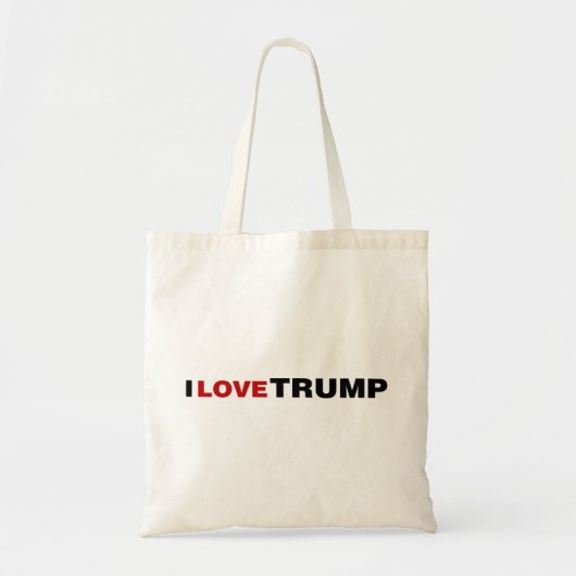 Ik hou van Trump Tote Bag (Voorkant)