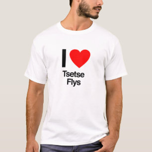 Ik hou van tseetseevliegen t-shirt