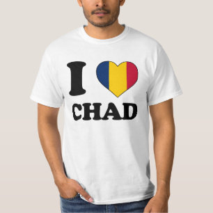 Ik hou van Tsjaad T-shirt