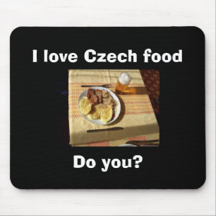 Ik hou van Tsjechisch eten Muismat