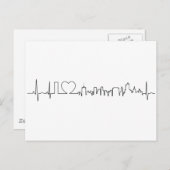 Ik hou van Tulsa in een uitzonderlijke stijl Briefkaart (Voorkant / Achterkant)