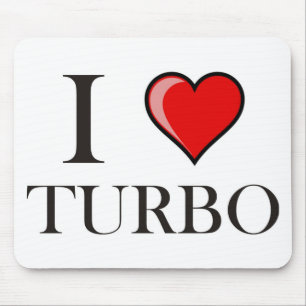 Ik hou van Turbo Muismat