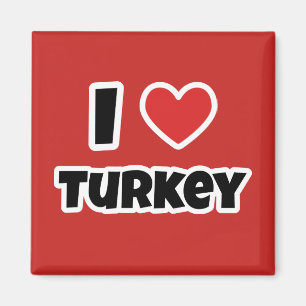 Ik hou van Turkije Magneet