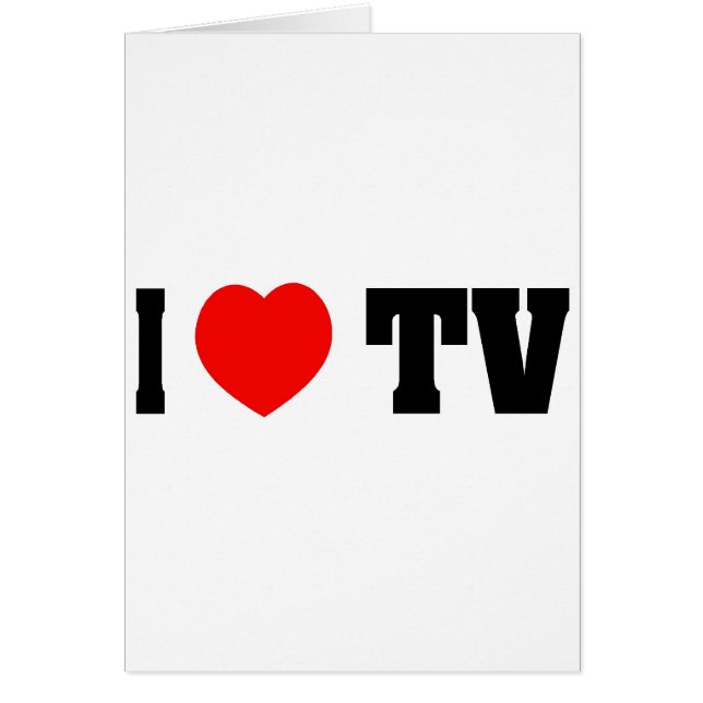 Ik hou van tv (Voorkant)