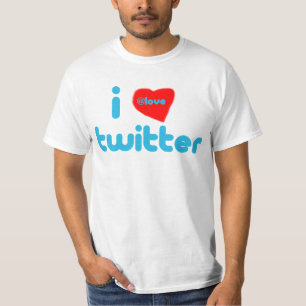 Ik hou van Twitter T-shirt