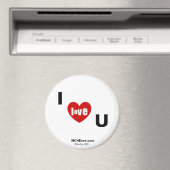 Ik hou van U koelkast magnet Magneet (Insitu (Vaatwasser))